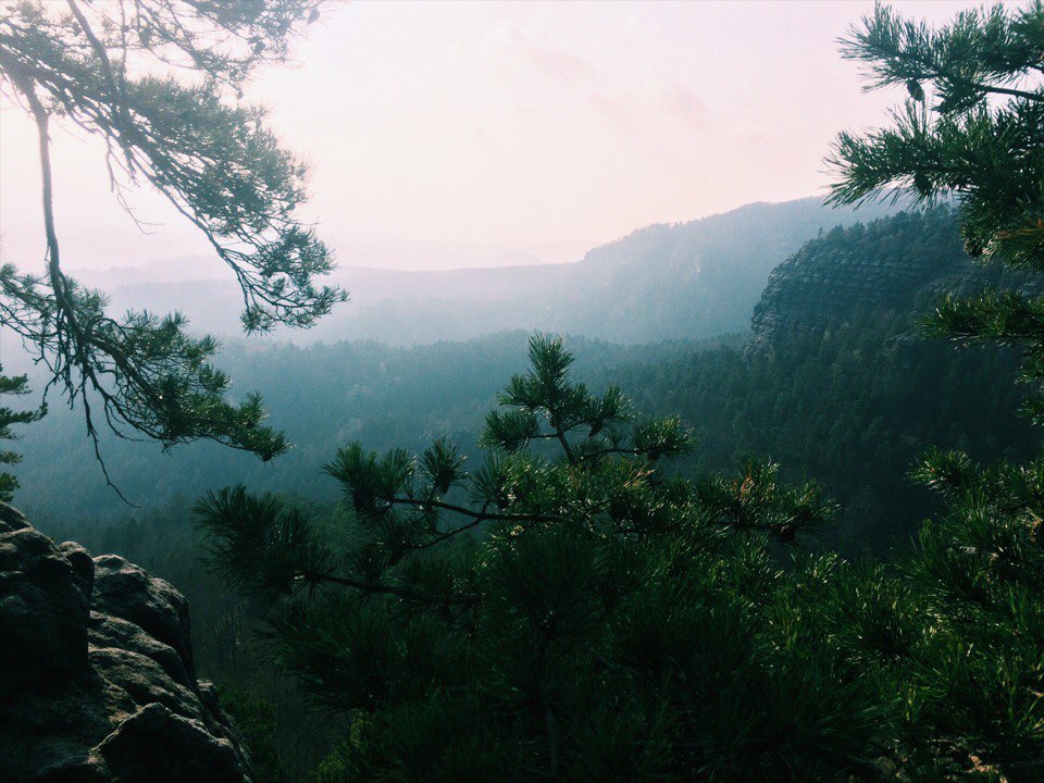 Bohemian Switzerland National Park - My, Czech, , Travels, Longpost