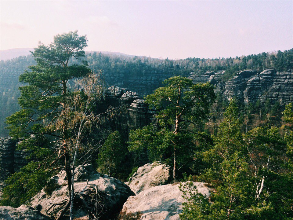 Bohemian Switzerland National Park - My, Czech, , Travels, Longpost