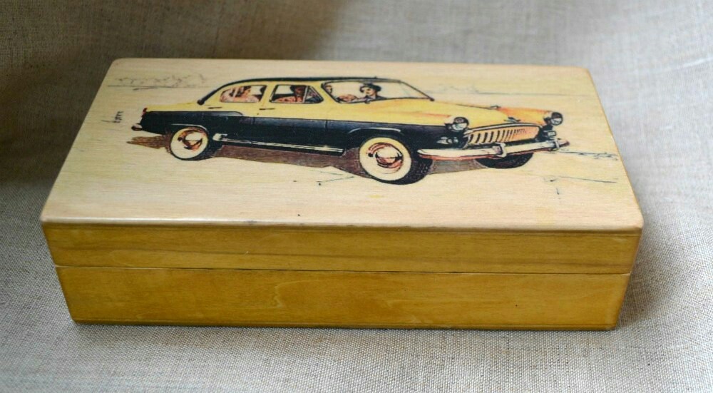 Beautiful decoupage housekeeper - Casket, With your own hands, Cool, Beautiful, The photo