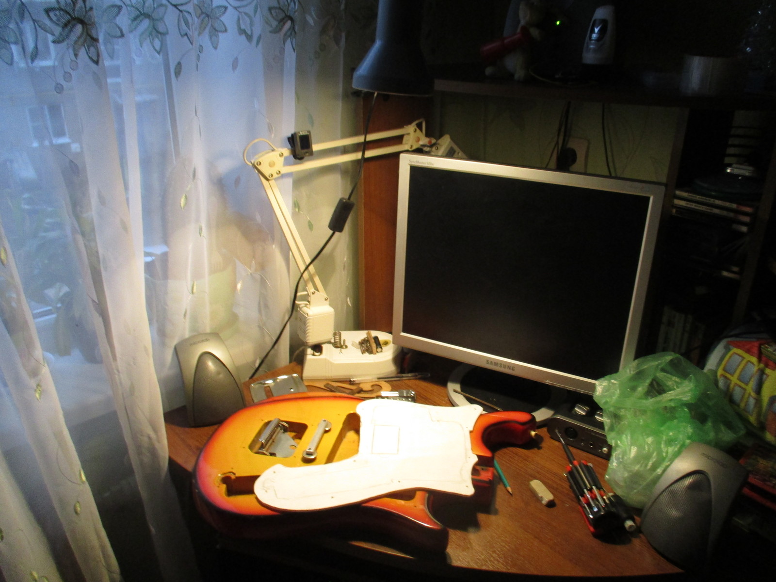 The second life of the Urals) - My, Guitar, Recovery, Longpost, Electric guitar Ural