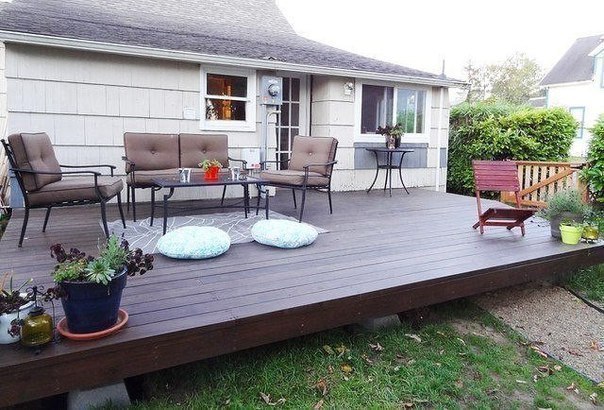 HOW TO CREATE A WOODEN TERRACE NEAR THE HOUSE? - Storym, Building, Wood, Teras, House, Longpost