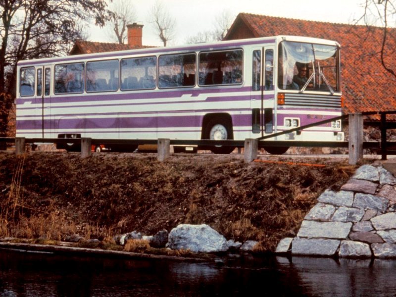 1970 год. Scania CR145. Строгий шведский дизайн. - Авто, Фотография, Ретро, Автобус, Scania, Ретротехника, Интересное