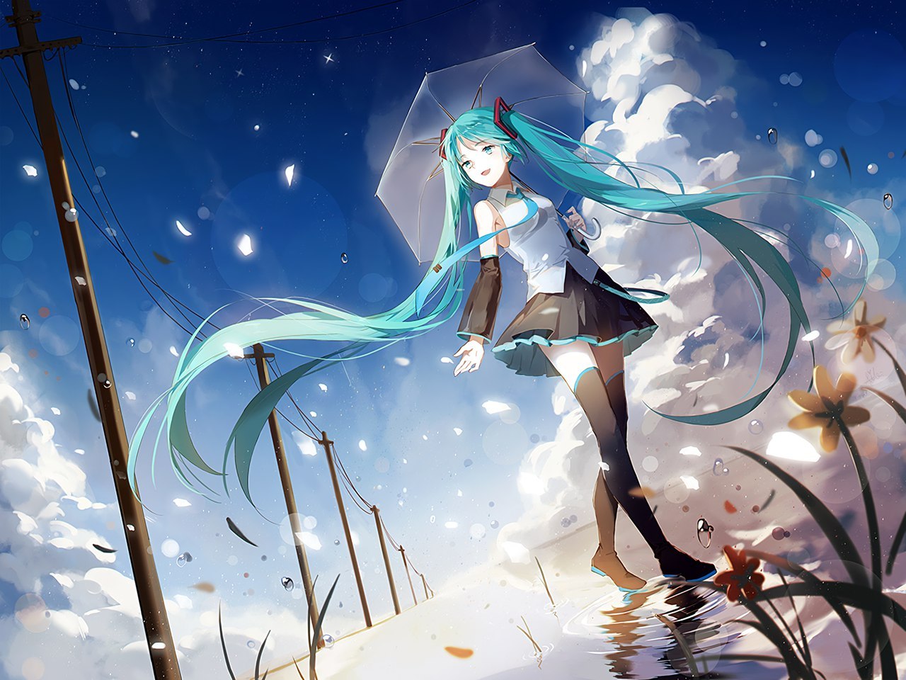 Vocaloids - Anime, Vocaloid, Hatsune Miku, Ia, Anime art, Longpost