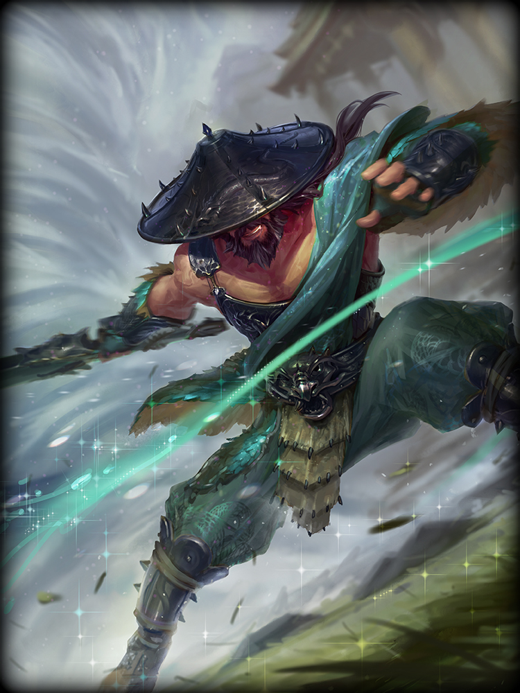 Serpent Slayer Susano - Art, Games, Smite