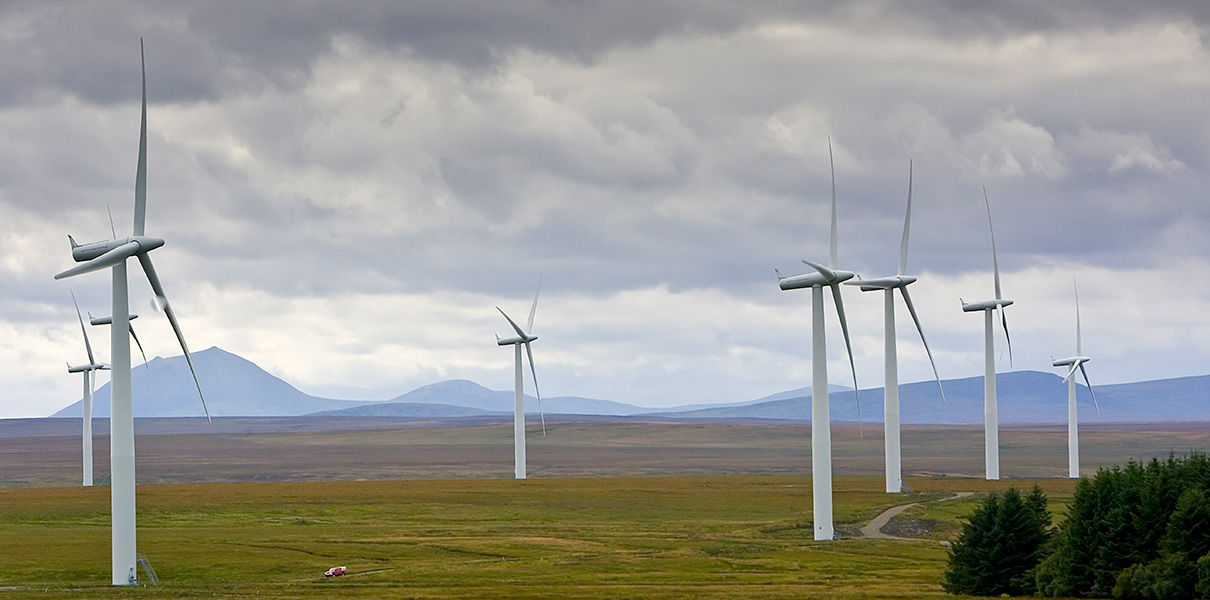 In Scotland, alternative energy has completely provided the country with electricity. - alternative energy, Scotland