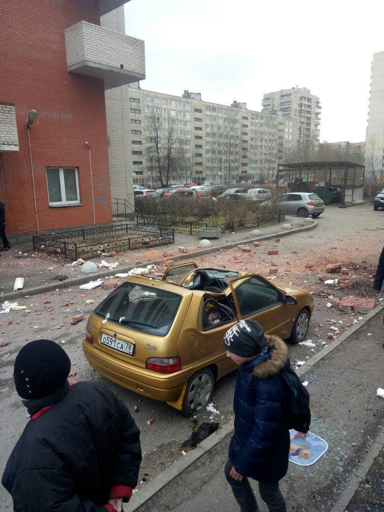 An explosion occurred in a residential building in the east of St. Petersburg - news, Incident, Longpost, Explosion, Saint Petersburg