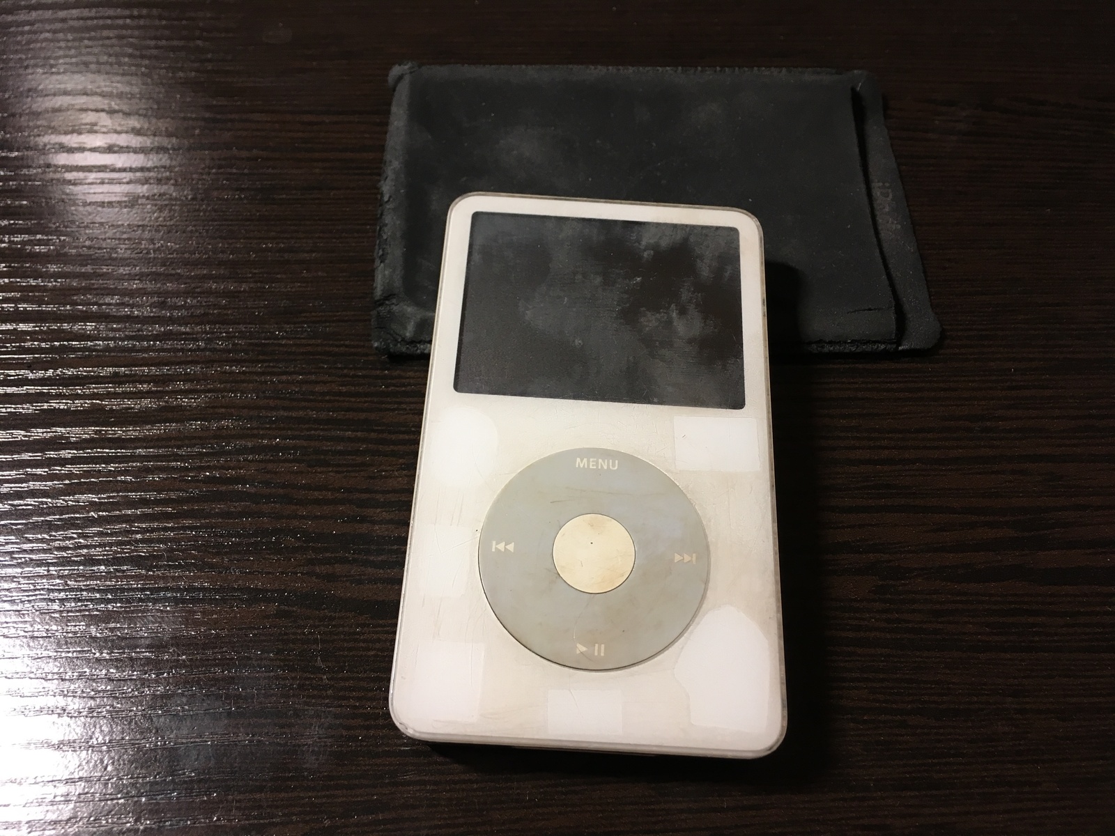 The old man-fighter iPod Video 5G with HDD - rewind the years of life back! - My, iPod, Apple, Recovery, Crooked hands, Needlework, Longpost