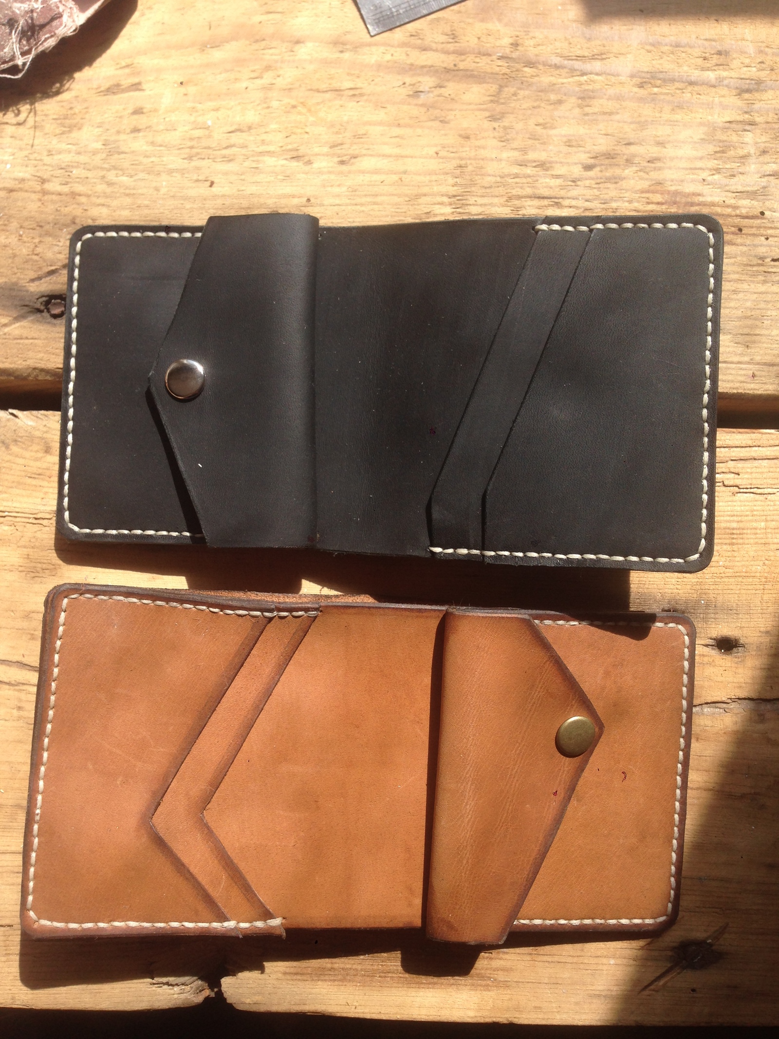 Profession costs and new wallets) - My, Leather, Leather, Leather craft, Handmade, Handmade, Wallet, Hello reading tags, Longpost, Leather products