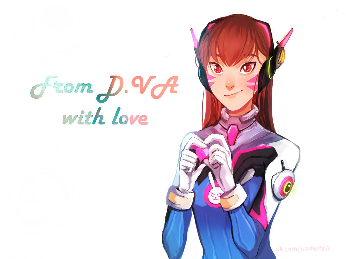 D.Va from Overwatch | Пикабу