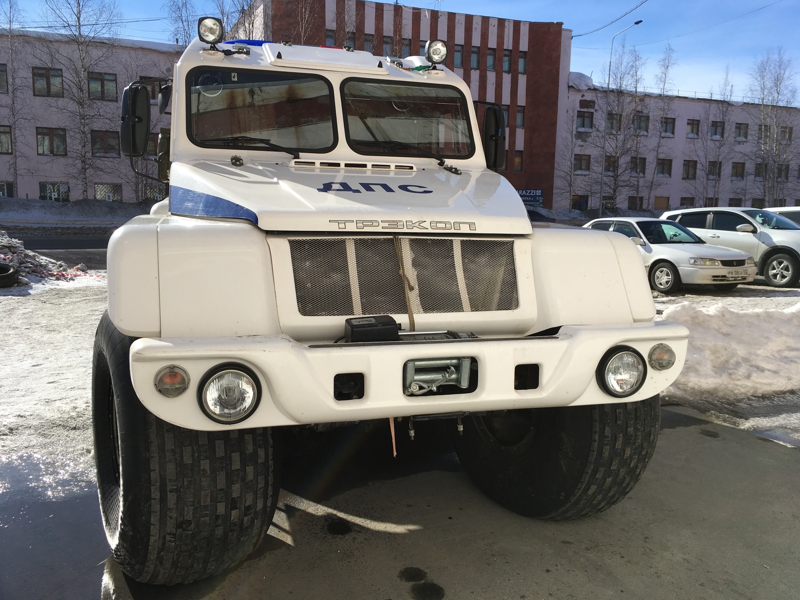 Nadym police - My, Nadym, Police, Trekol, Auto