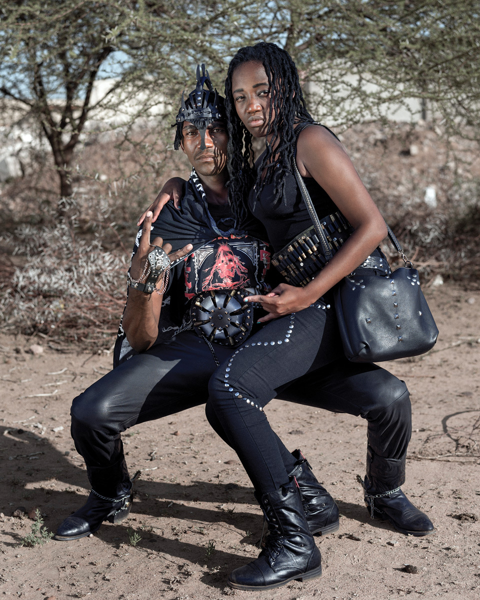 Botswana metalheads! - Botswana, Metal, Metal, Coal, Fashion, Text, The photo, Travels, Longpost