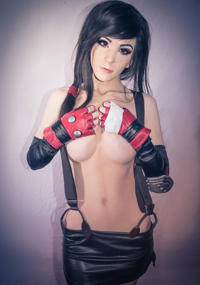 Косплей на Tifa из Final Fantasy от Danielle Beaulieu - NSFW, Danielle Beaulieu, Девушки, Tifa Lockhart, Final Fantasy, Косплей, Длиннопост