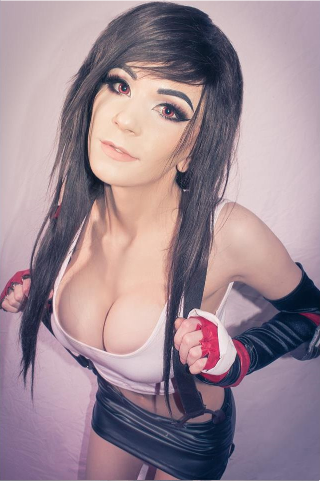 Косплей на Tifa из Final Fantasy от Danielle Beaulieu - NSFW, Danielle Beaulieu, Девушки, Tifa Lockhart, Final Fantasy, Косплей, Длиннопост