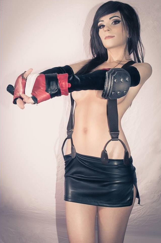 Cosplay on Tifa from Final Fantasy by Danielle Beaulieu - NSFW, Danielle Beaulieu, Girls, Tifa lockhart, Final Fantasy, Cosplay, Longpost