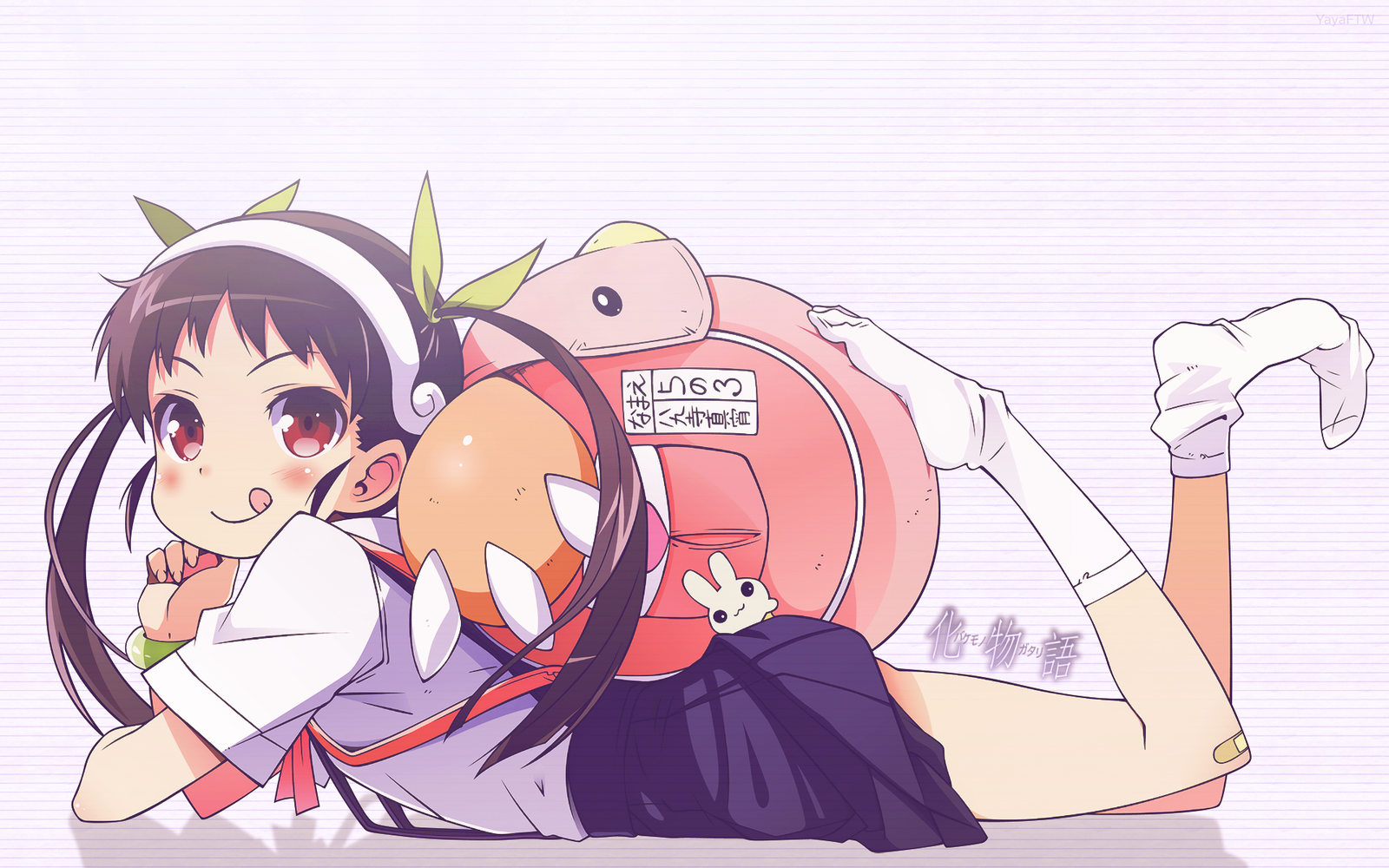 We need more Monogatari! - Monogatari series, Anime, Anime art, Art, Shinobu oshino, Hachikuji Mayoi, Hitagi senjougahara, Araragi karen, Longpost