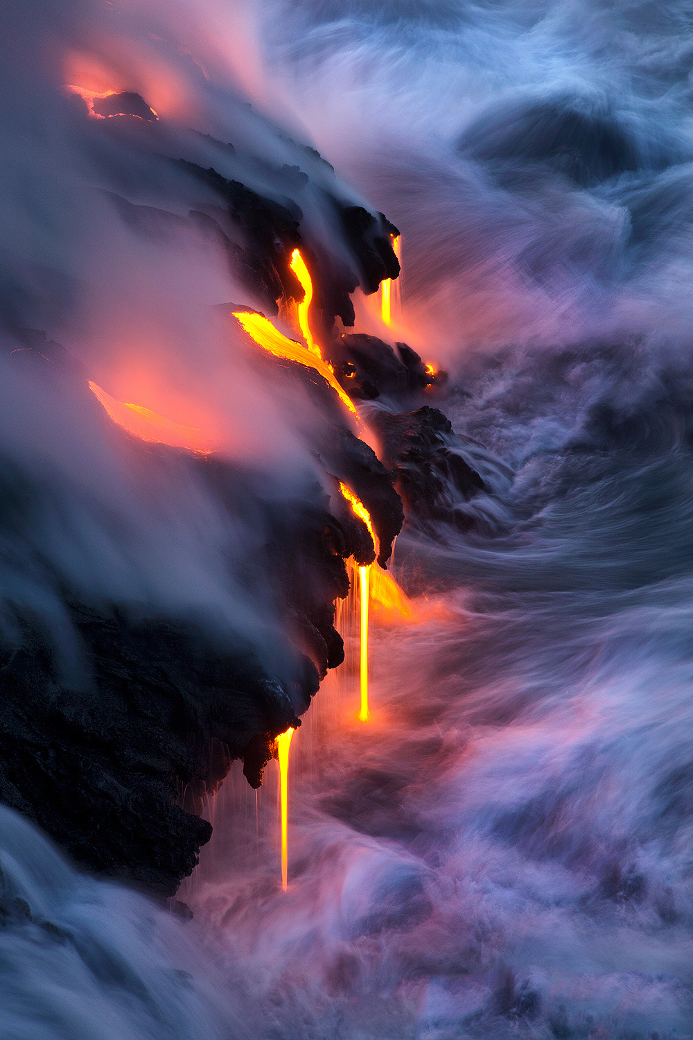 Lava post. - The photo, , Magma, Eruption, Longpost, Eruption