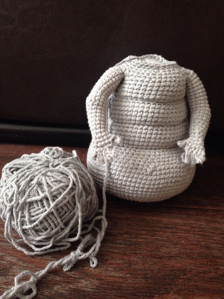 Zhdun - My, Zhdun, , Crochet, Knitting, Knitted toys, Longpost