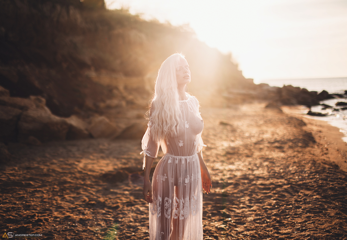 Albus draco - Alisa Liss - NSFW, My, My, The photo, Odessa, dawn, Sea, Light, Canon, , Longpost