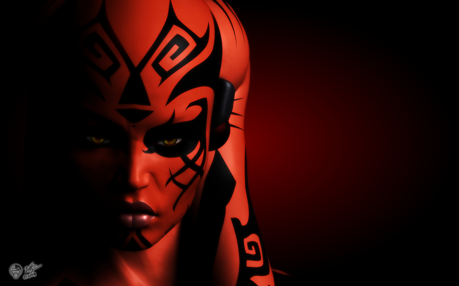 Elegant and loving Darth Talon - Star Wars, Art, Longpost