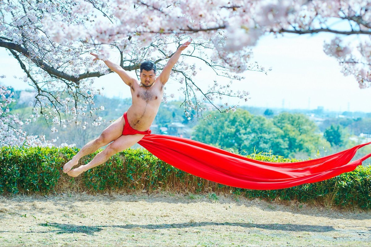 Fundoshi Biyori - Япония, Весна, Цветение сливы, Фундоси, Фотография, Длиннопост