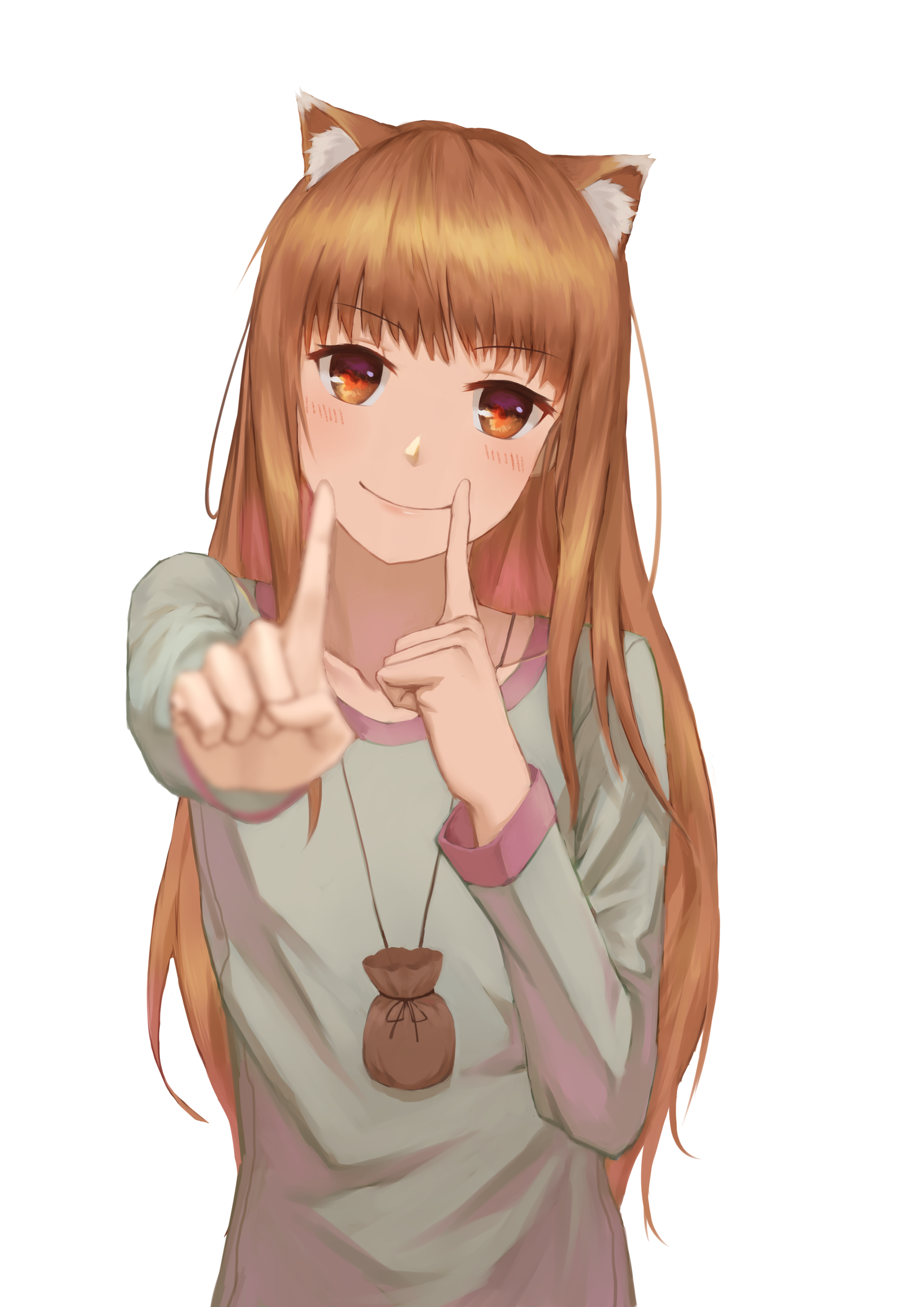 Horo / Holo - Anime art, Anime, Spice and Wolf, Horo holo, Holo