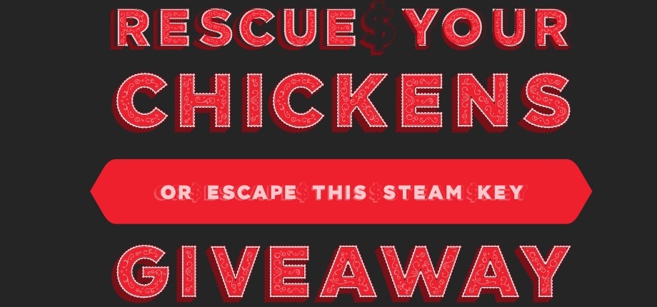 Giveaway Rescue Your Chickens or Escape This. - Freebie, Steam, Distribution, Marvelousga