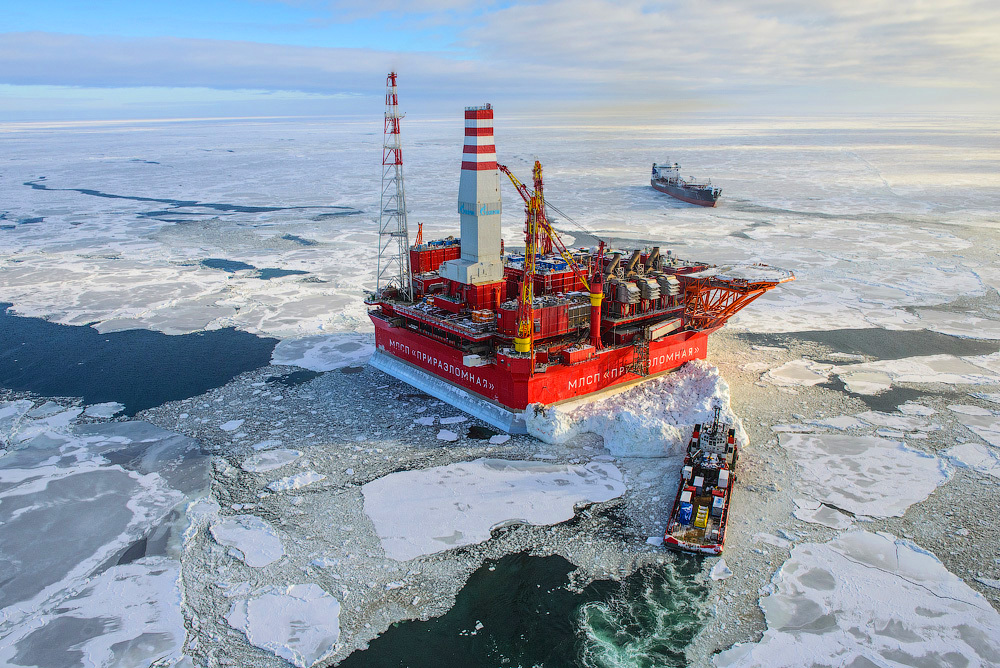 How oil is produced in the Arctic (Russia) - Oil, Oil & Gas, Mining, Oil production, Oil workers, Arctic, Platform, Longpost