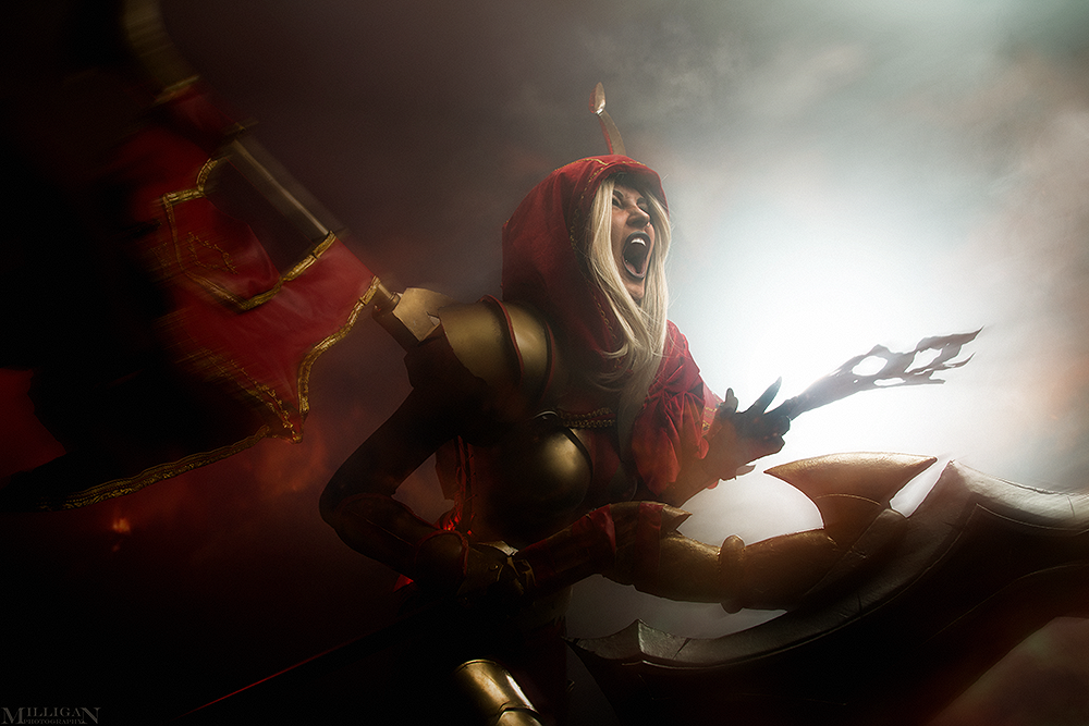 Legion Commander - Legion Commander, Dota, Cosplay, 2017, Girls, Longpost