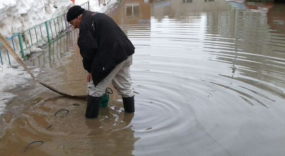 Ufa will soon go under water with such a mayor. - My, , , Ufa, Bashkortostan, Snow, Drowning, Longpost