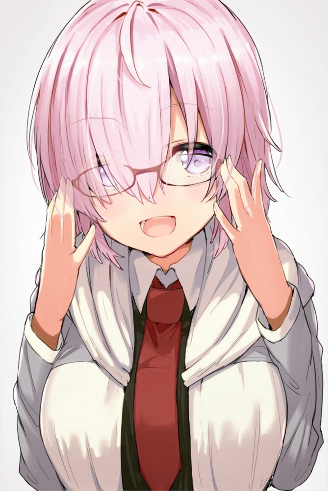 Anime Art - Fate, Fate Grand Order, Shielder, Anime Art, Аниме, Арт, Длиннопост, Mashu Kyrielight