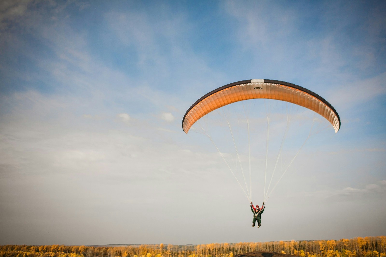 About paragliding. - My, Paragliding, Работа мечты, Flight