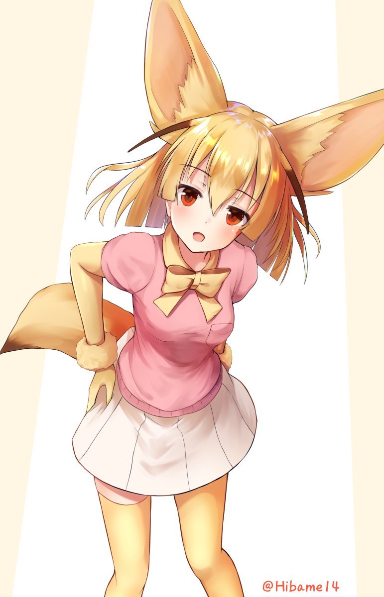 Anime Art - Аниме, Anime Art, Kemono Friends, Fennec