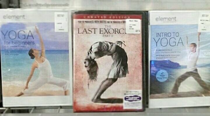 Entertainment is different - Yoga, Exorcism