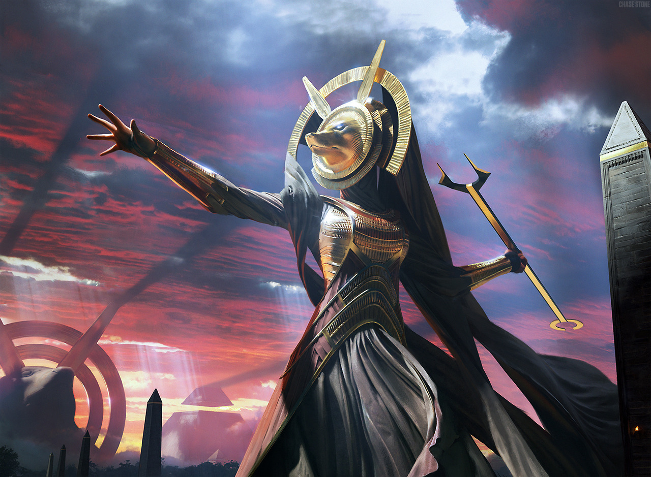 The Gods of Amonkhet - Magic: The Gathering, Art, Longpost