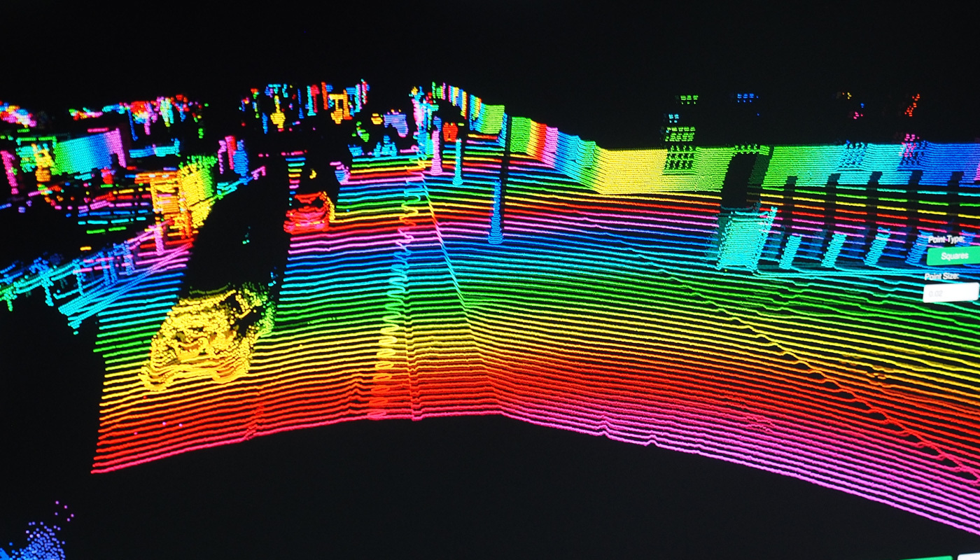 Мир глазами (лидарами) беспилотного автомобиля - Лидар, Мир, Беспилотник, Автомобилисты, Будущее, Длиннопост
