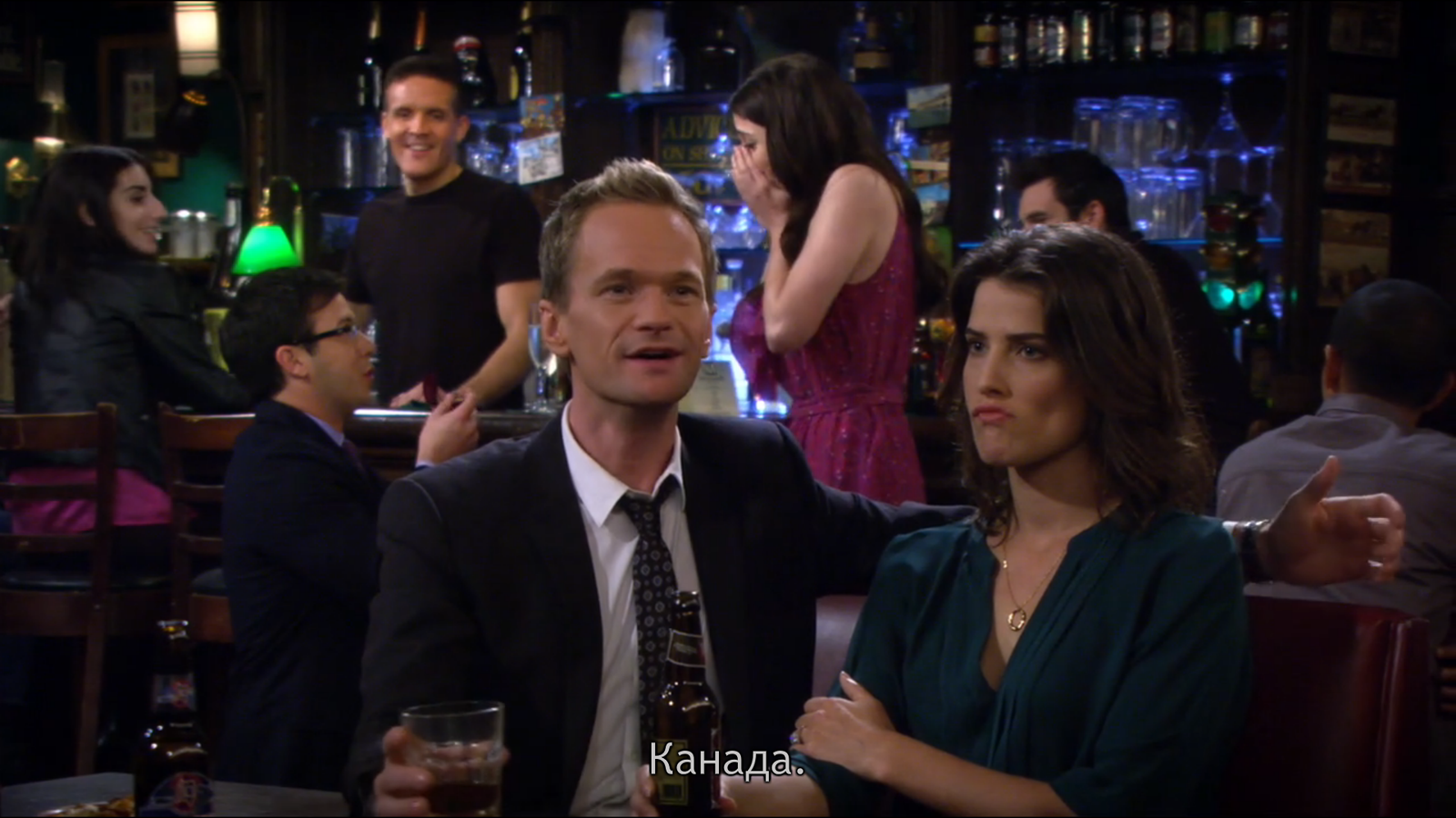 Lifelong jokes about Canada from How I Met Your Mother - Пасхалка, Serials, Background, How I Met your mother