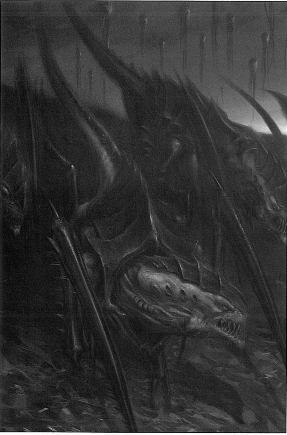 Tyranids - Wh Art, Warhammer 40k, Tyranids, Longpost