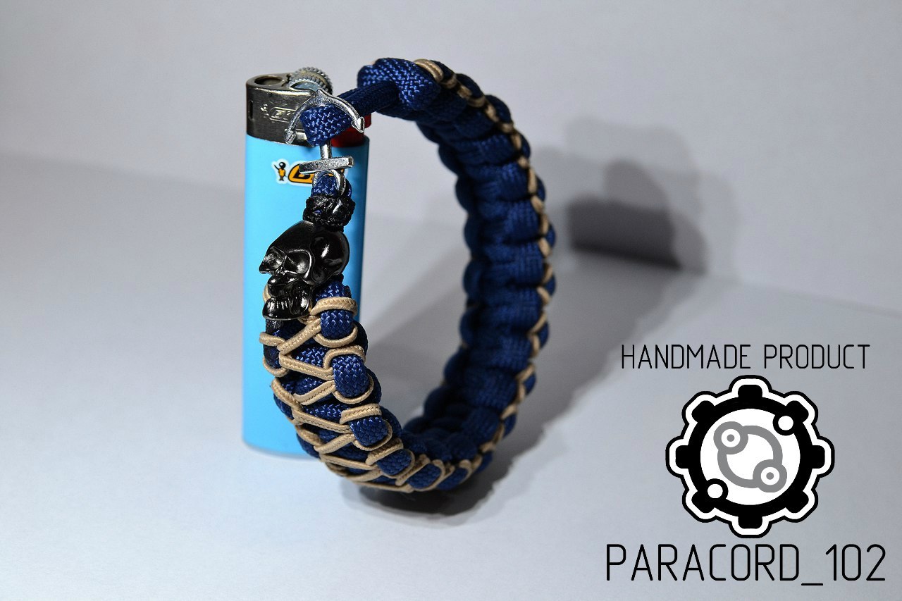 A couple of works with interesting internal weaving, it took about 1.5 hours while sitting for food and TV series) - My, Paracord, Handmade, Paracord