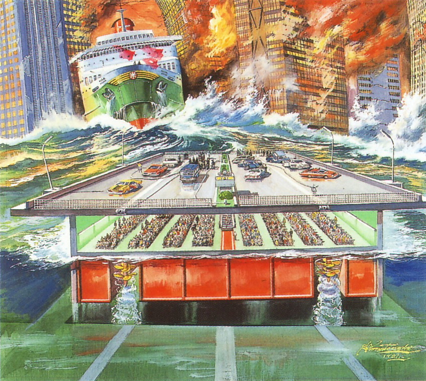 retro futurism shigeru komatsuzaki - , Retro futurism, Future, Longpost