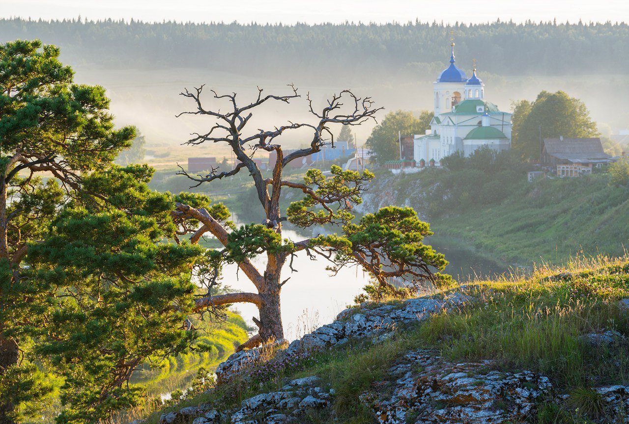 Село Слобода - Свердловская область, Чусовая, Россия, Фотография, Природа, Пейзаж, Зелень, Надо съездить, Длиннопост