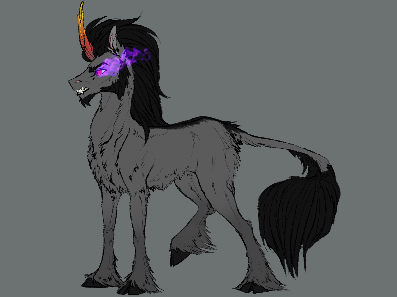 Headcanon on the king. - My, My little pony, , King sombra, Canon