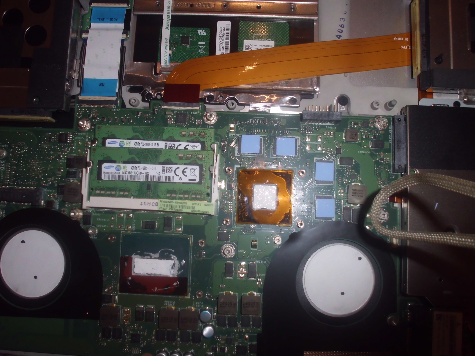 Cleaning dust and replacing thermal paste ASUS N750J - My, Cleaning, Notebook, Thermal paste, Repair, Repair of equipment, Longpost