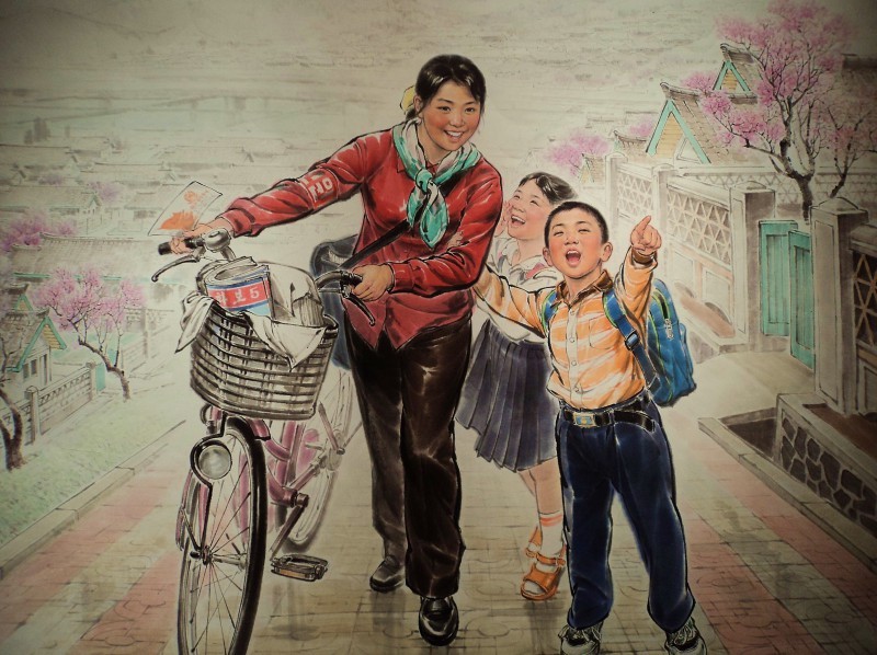 Art of North Korea - Painting, North Korea, Art, Longpost