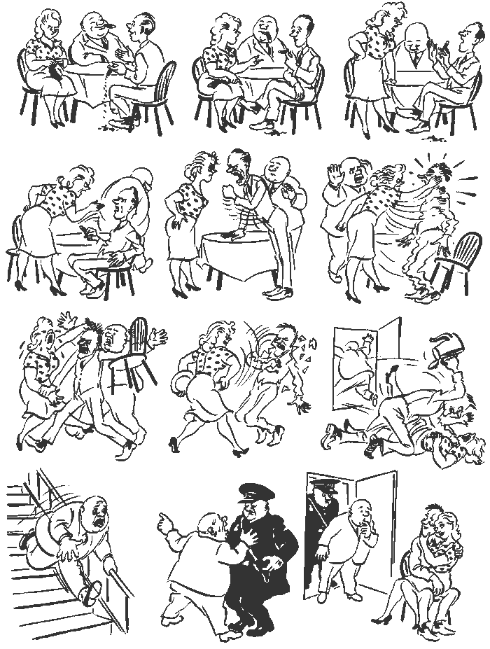 Cartoon Classic: Herluf Bidstrup - Caricature, Comics, Herluf Bidstrup, Longpost