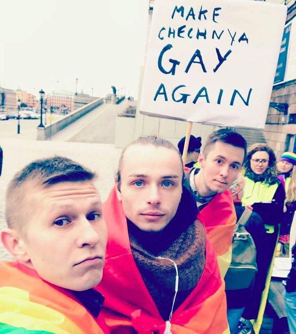 It's not ours. - Chechnya, Gays