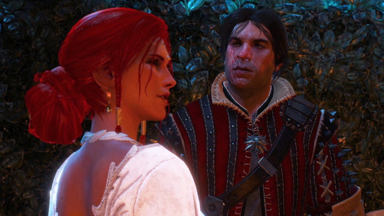 Mod with Triss and Eskel. - Witcher, Triss Merigold, Eskel, Maud, Not mine, Longpost, Fashion