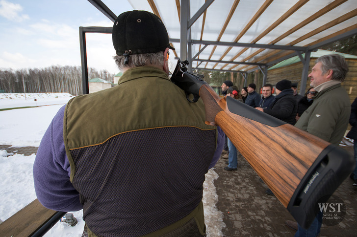 Benelli 828U World Tour. Shooting test at SSK Olympiets St. Petersburg - Hunting, Benelli, , Skeet shooting, Saint Petersburg, Longpost