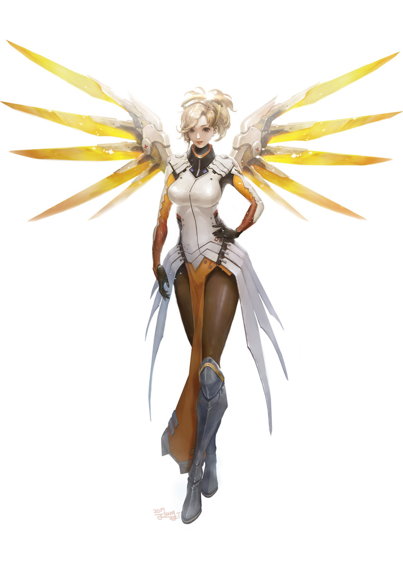 Angela - Overwatch, Angela Zigler, Mercy