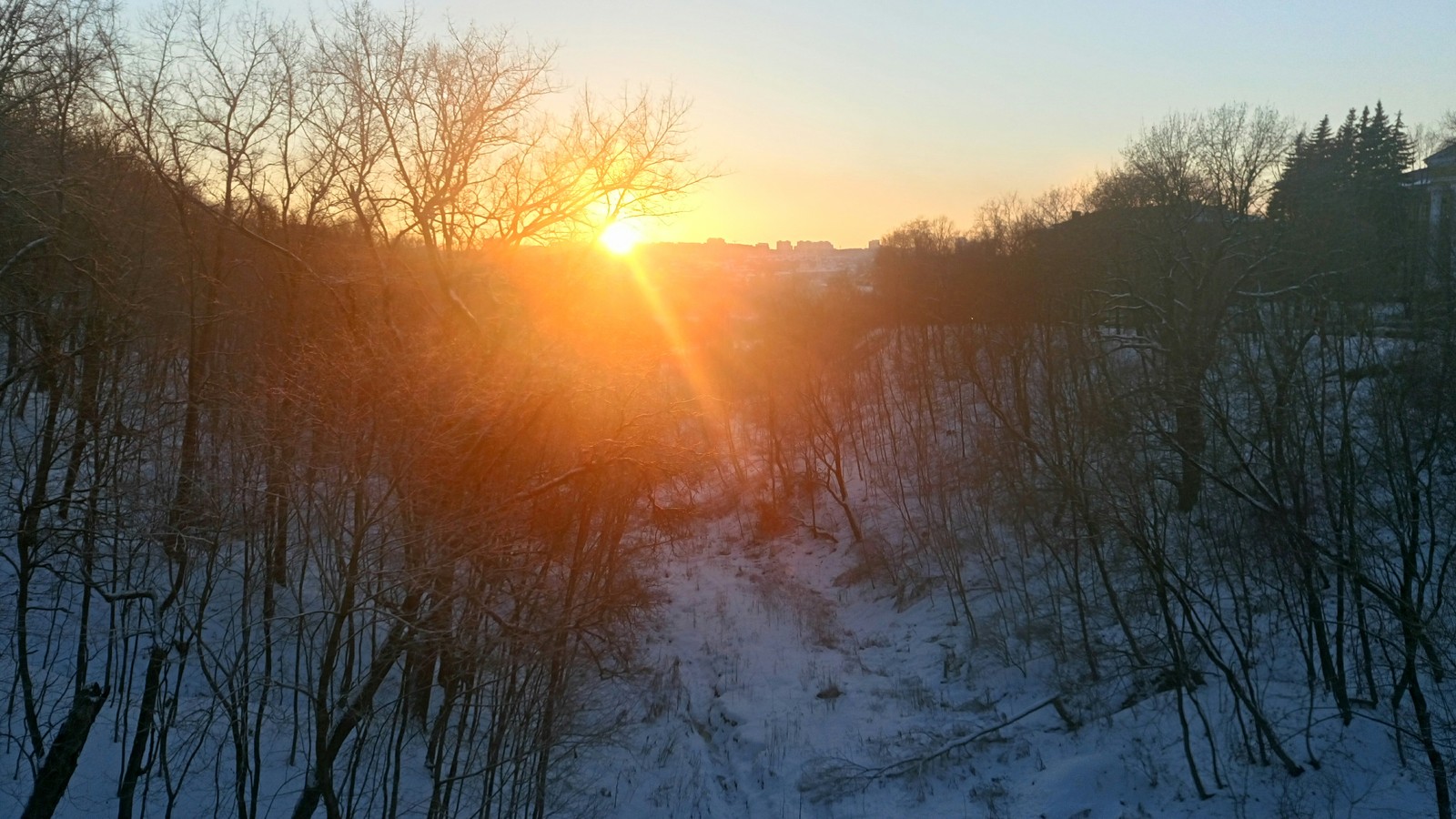 April evening - My, Spring, Step