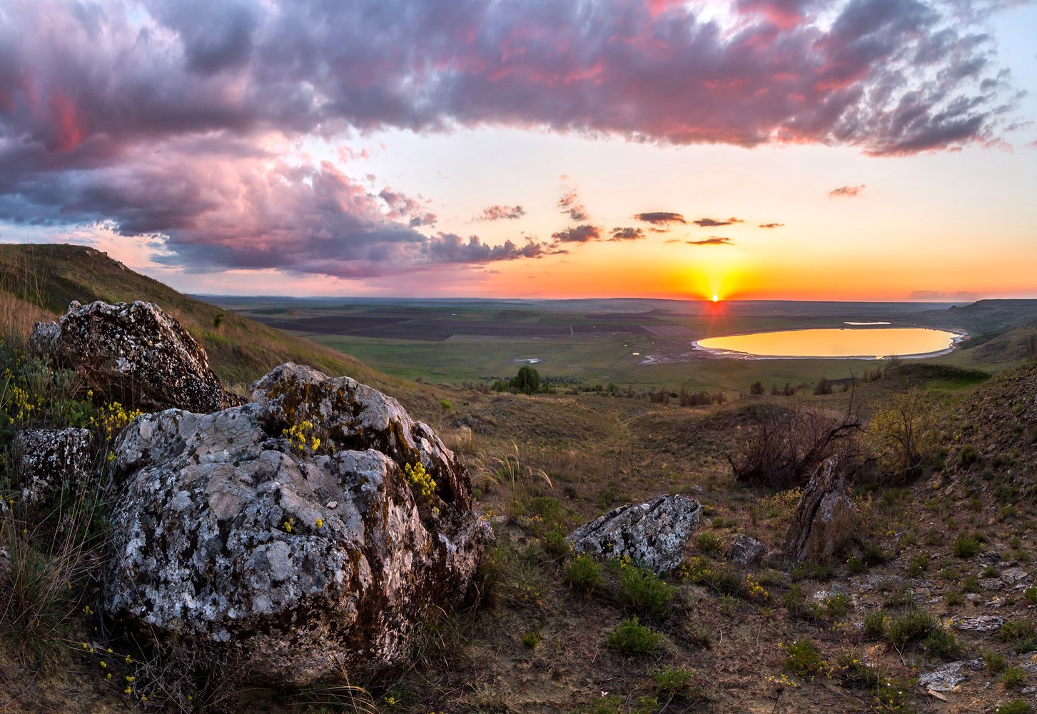 Salty Lake - Stavropol region, Russia, Lake, Landscape, Summer, Nature, The photo, Gotta go, Longpost